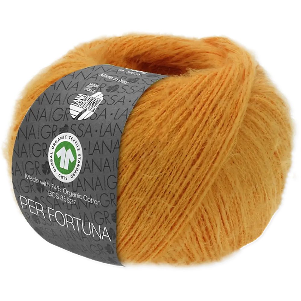 #Farbe_Lana Grossa Per Fortuna | 57 Maisgelb