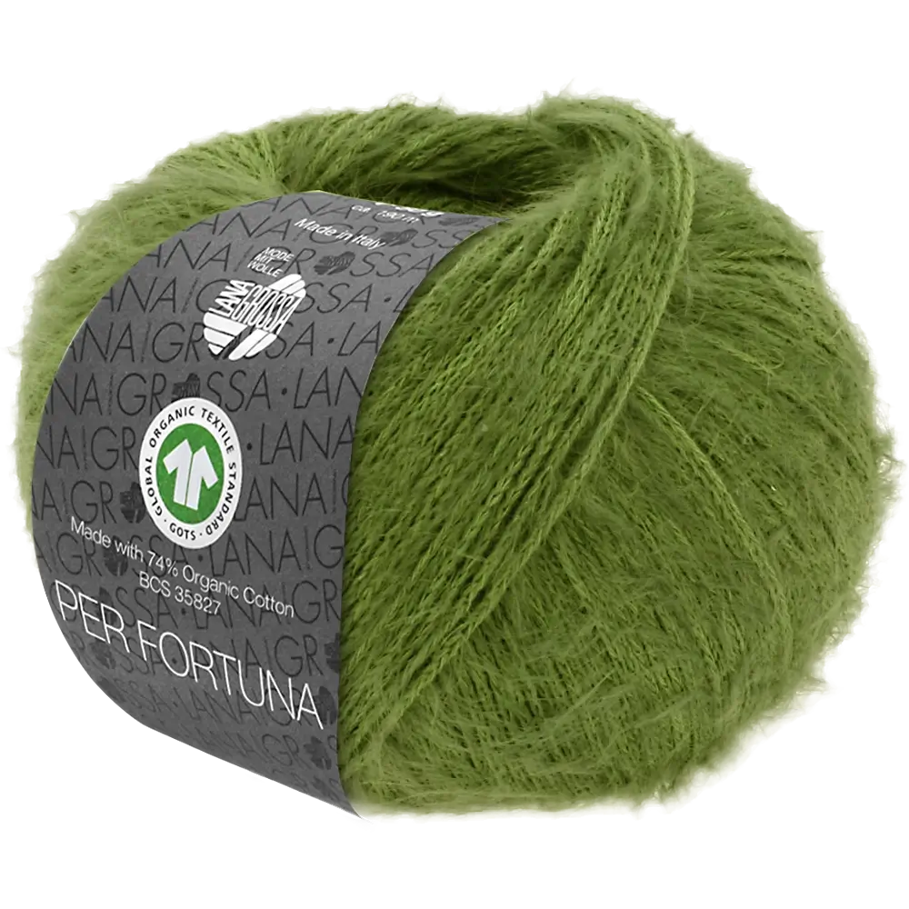 #Farbe_Lana Grossa Per Fortuna | 58 Grün