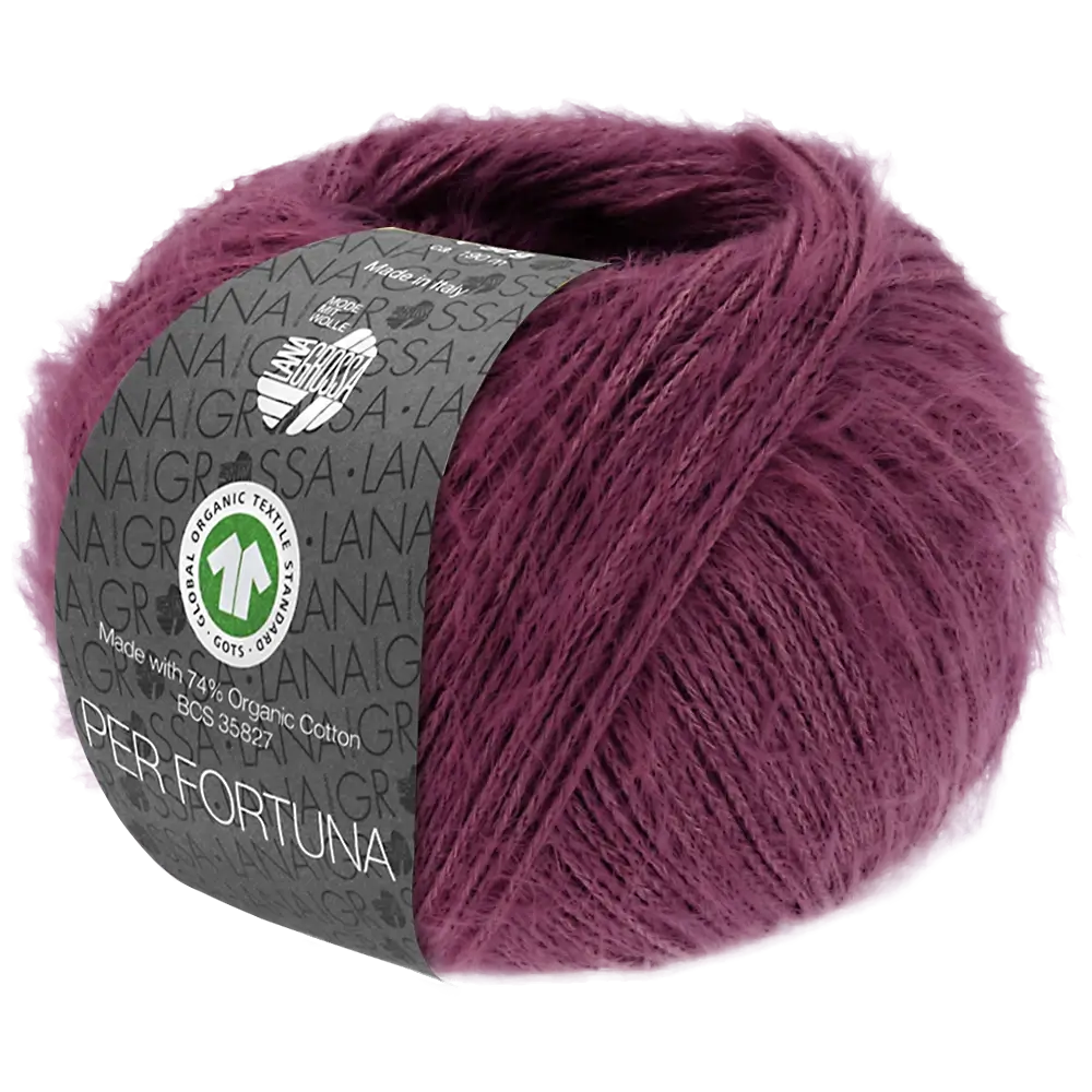 #Farbe_Lana Grossa Per Fortuna | 59 Burgund