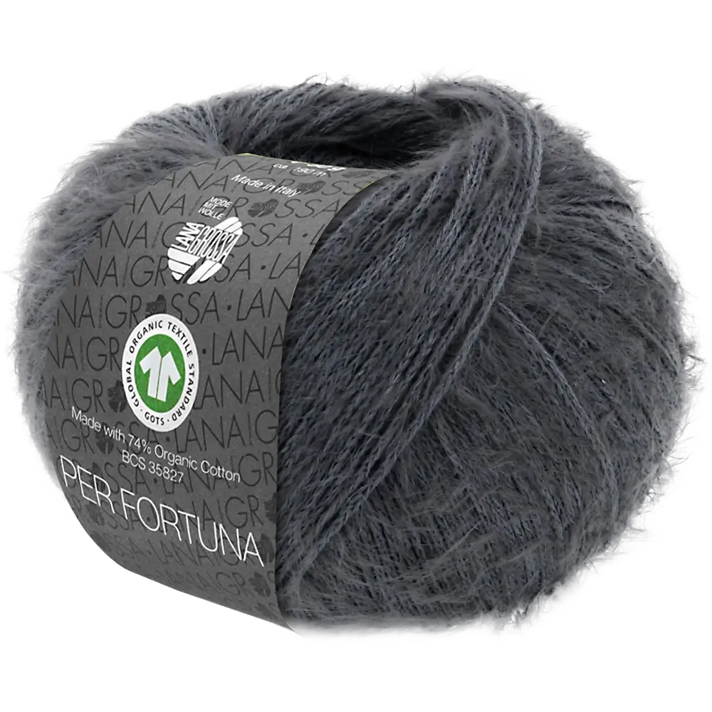 #Farbe_Lana Grossa Per Fortuna | 60 Dunkelgrau