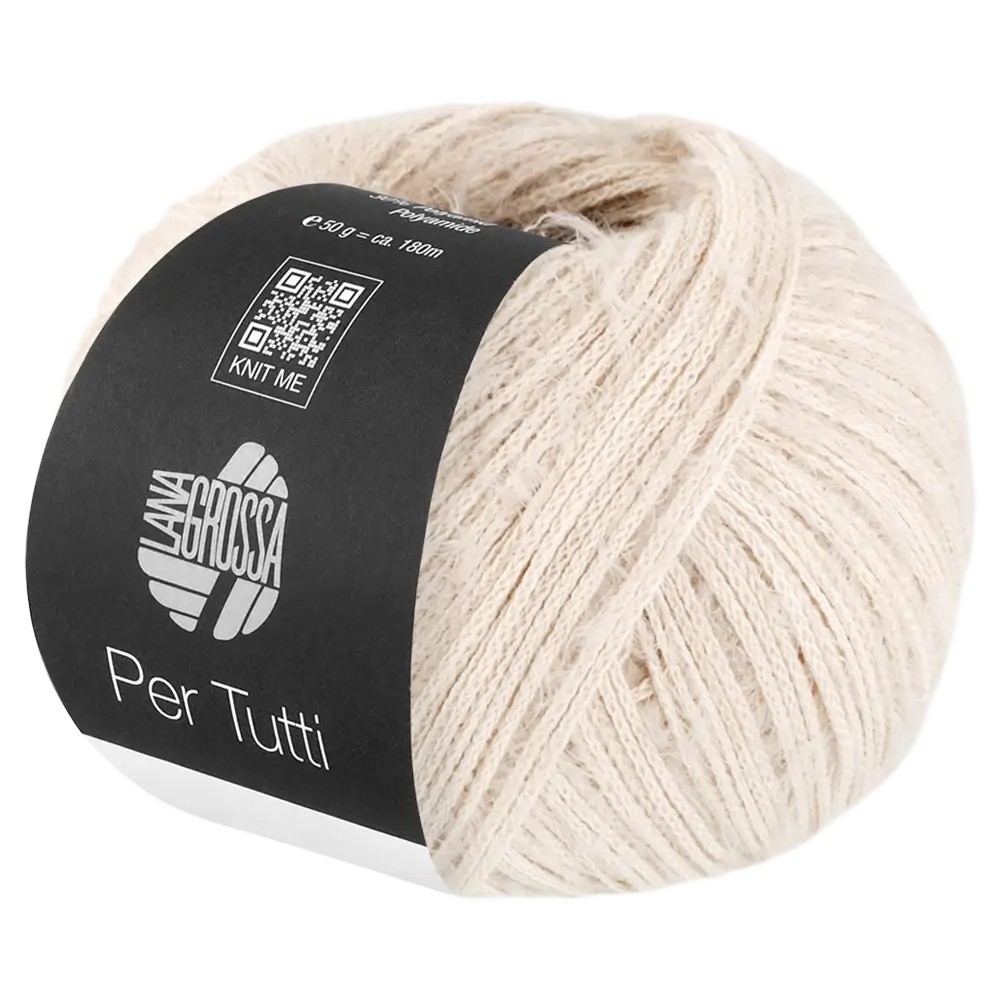 #Farbe_Lana Grossa Per Tutti | 01 Creme