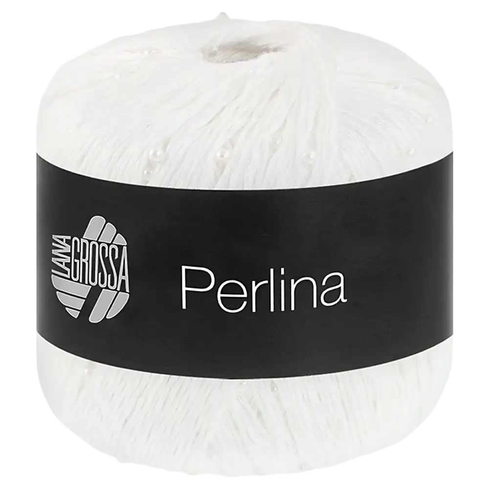 #Farbe_Lana Grossa Perlina | 01 Weiß