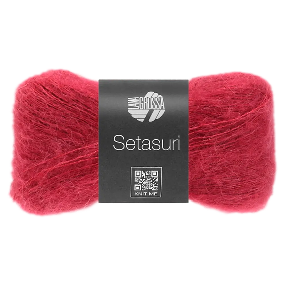 #Farbe_Lana Grossa Setasuri | 10 Weinrot