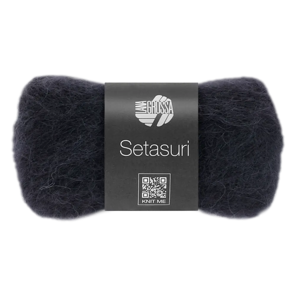 #Farbe_Lana Grossa Setasuri | 20 Schwarz