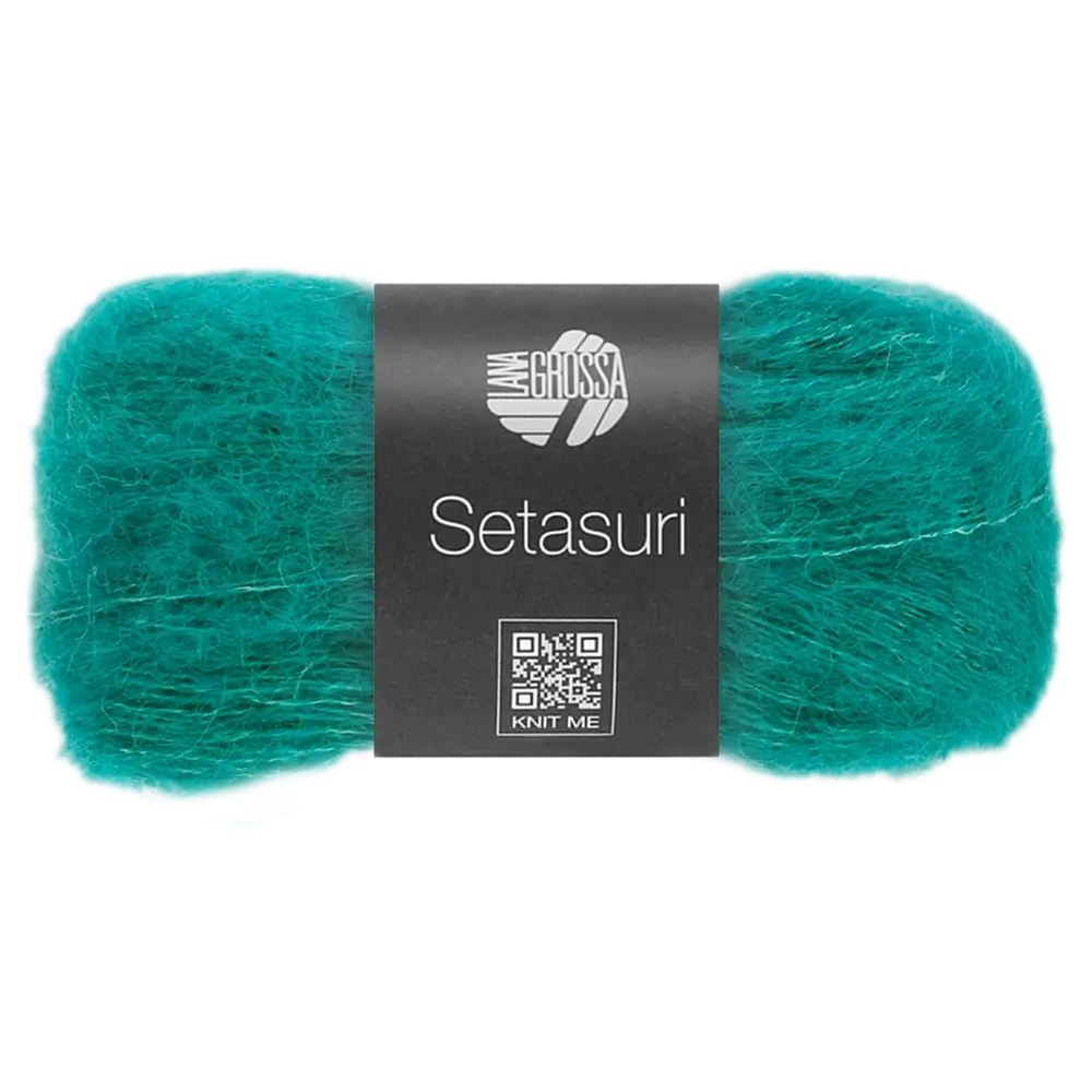 #Farbe_Lana Grossa Setasuri | 35 Petrol