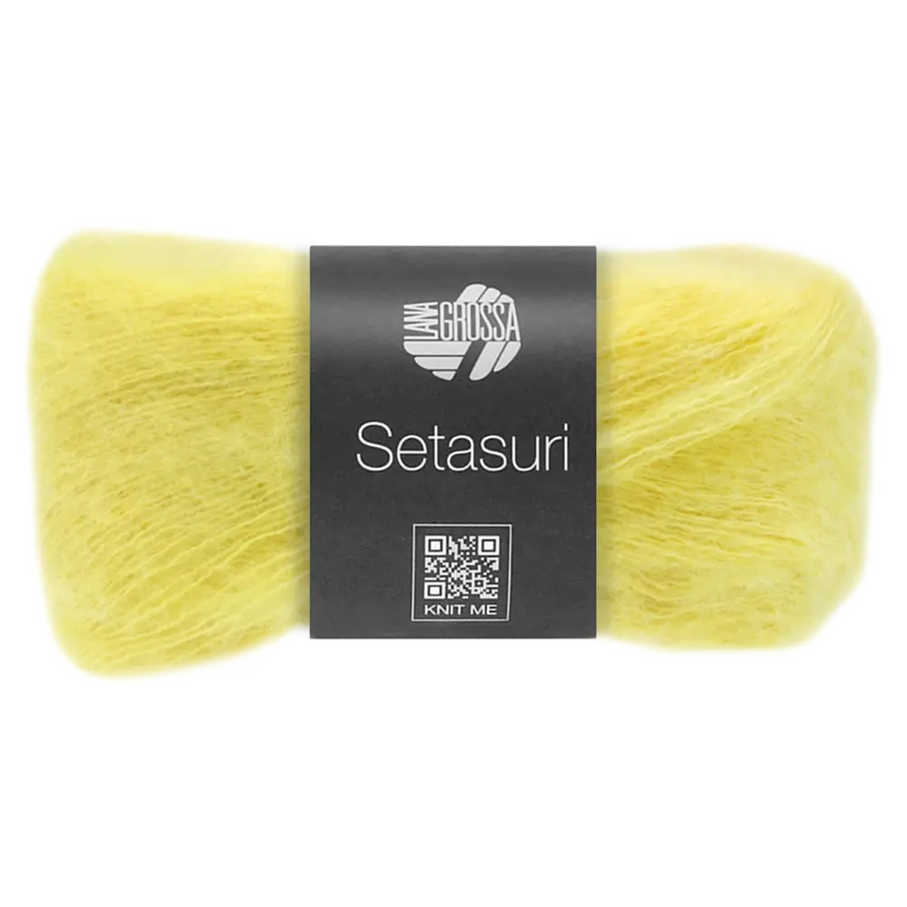 #Farbe_Lana Grossa Setasuri | 39 Hellgelb