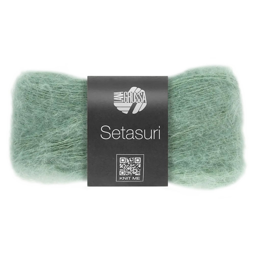 #Farbe_Lana Grossa Setasuri | 41 Helles Seegrün