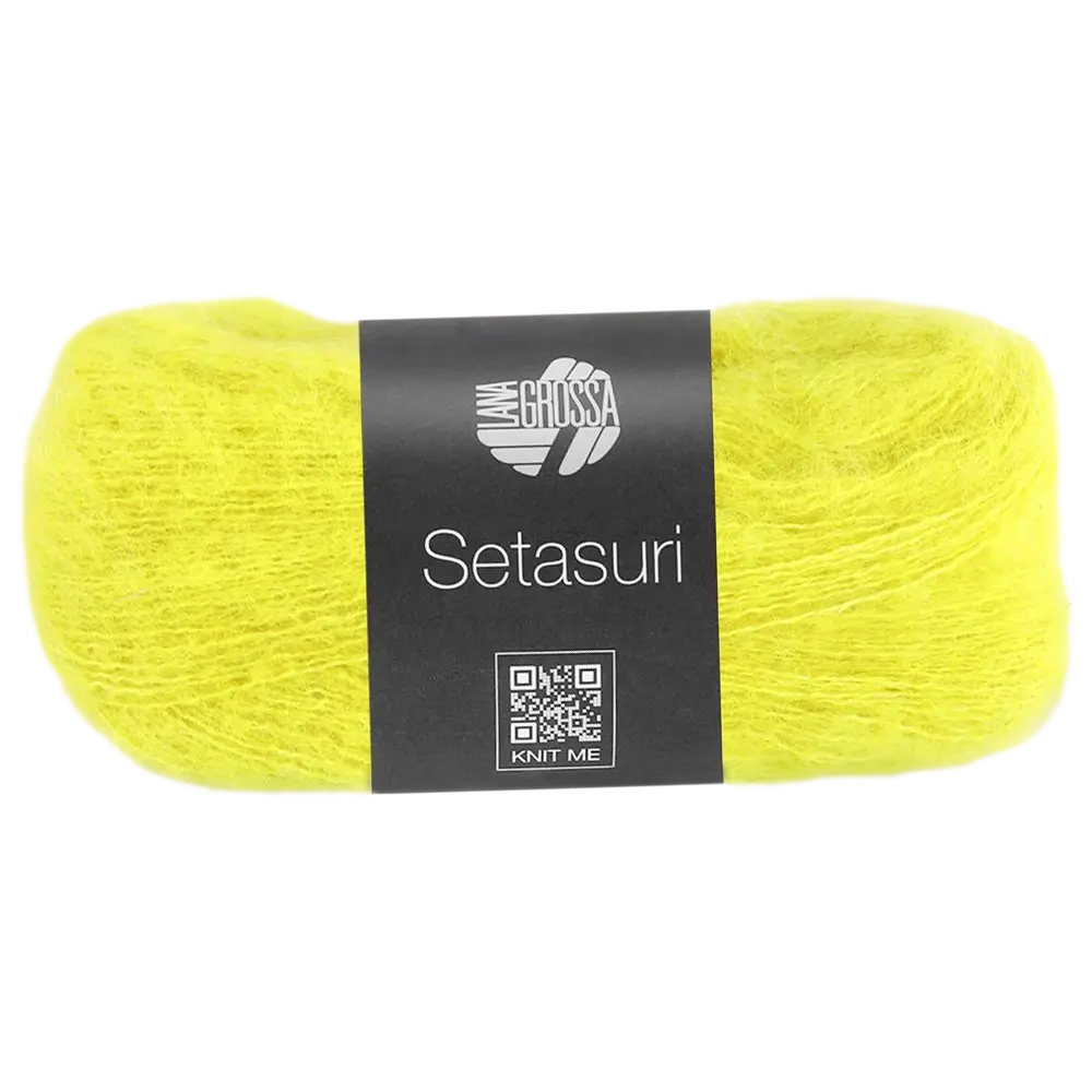 #Farbe_Lana Grossa Setasuri | 60 Zitrusgelb