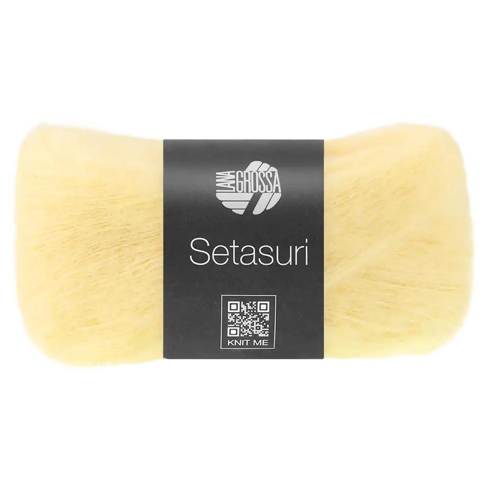 #Farbe_Lana Grossa Setasuri | 79 Blassgelb