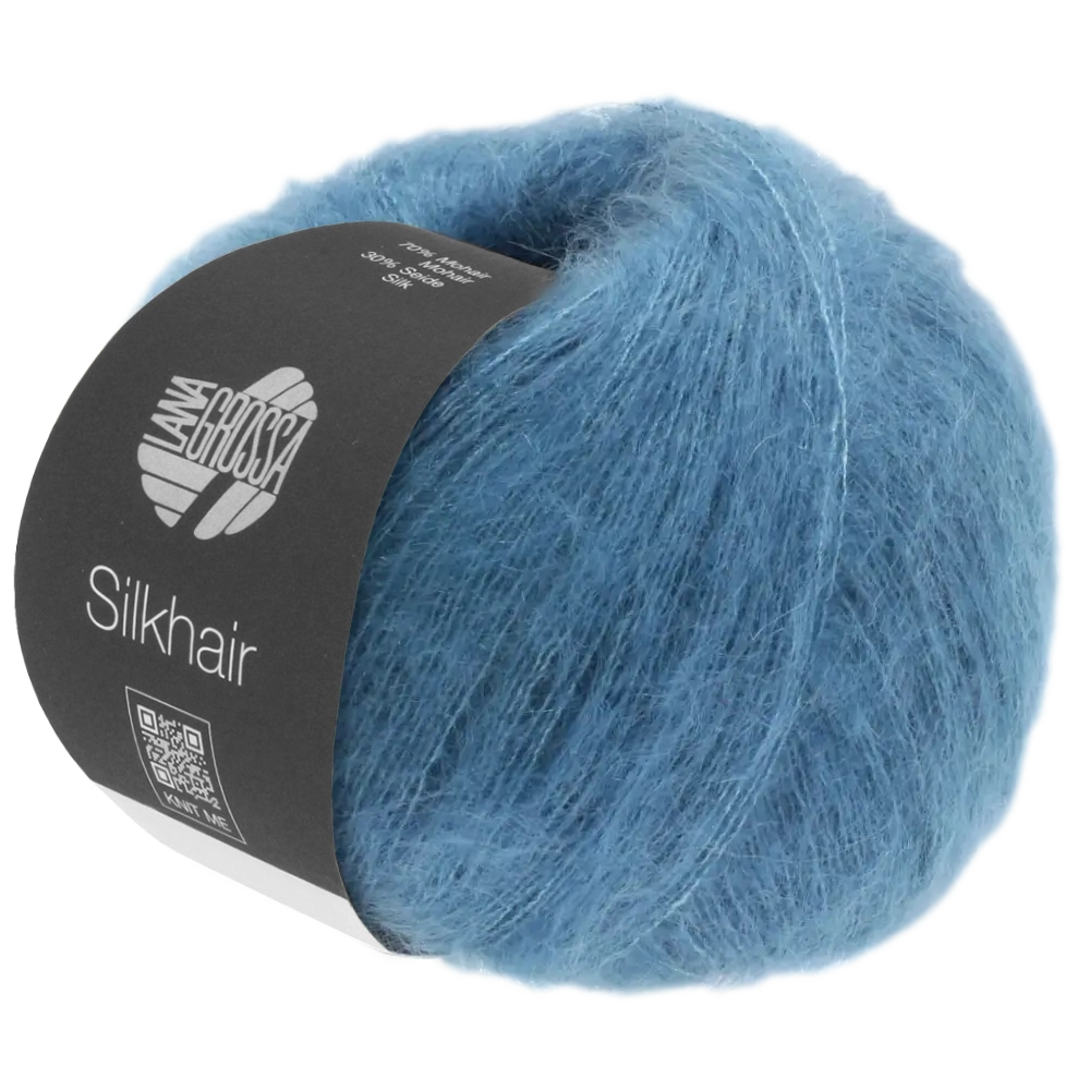 #Farbe_Lana Grossa Silkhair | 103 Jeansblau