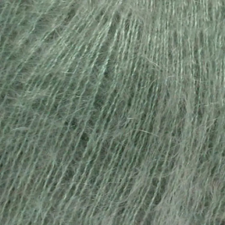 #Farbe_Lana Grossa Silkhair | 105 Graugrün