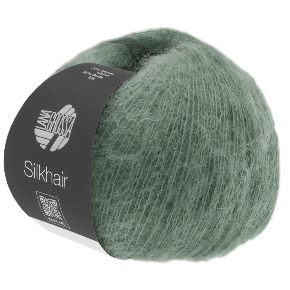 #Farbe_Lana Grossa Silkhair | 127 Moosgrün