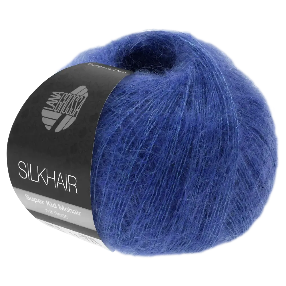 #Farbe_Lana Grossa Silkhair | 144 Blau