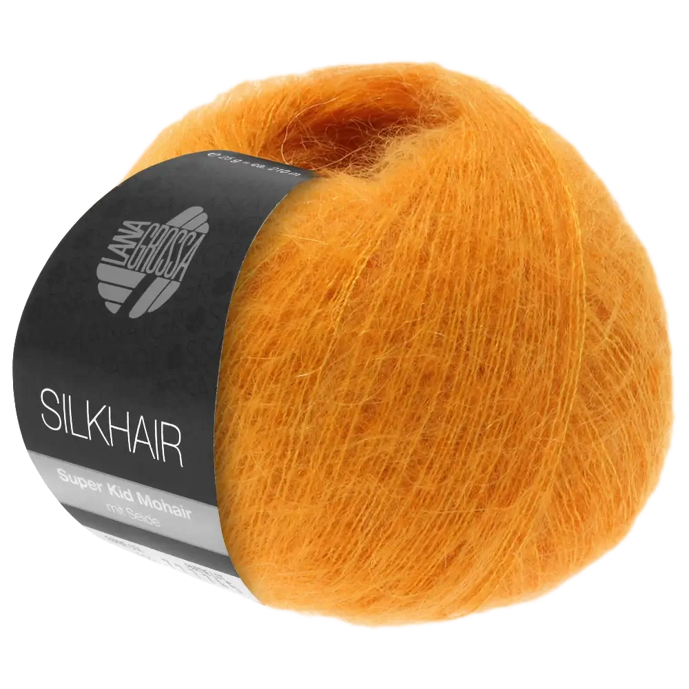 #Farbe_Lana Grossa Silkhair | 146 Bernstein