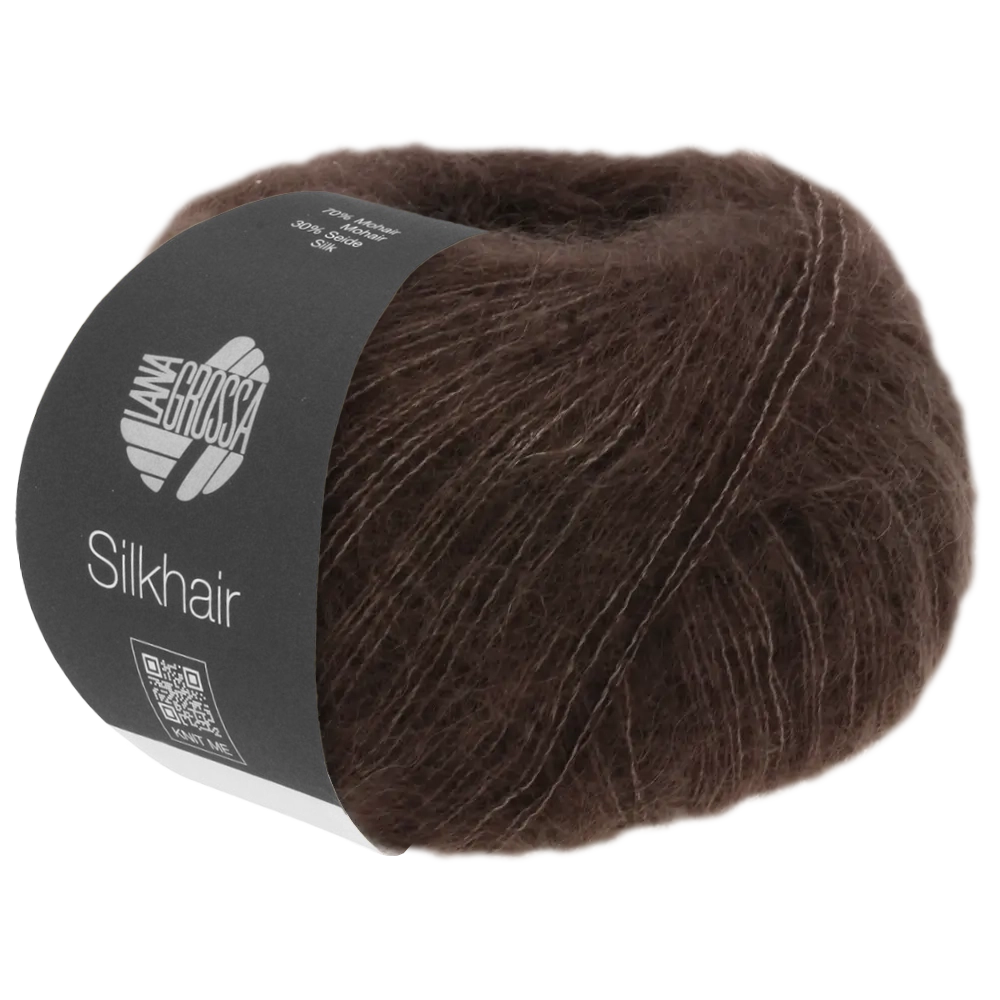 #Farbe_Lana Grossa Silkhair | 168 Mokka