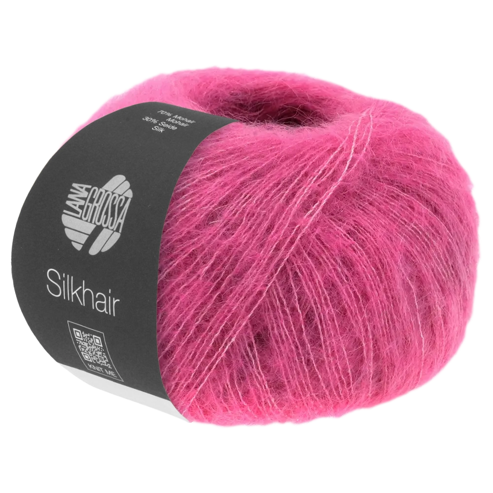 #Farbe_Lana Grossa Silkhair | 172 Fuchsia