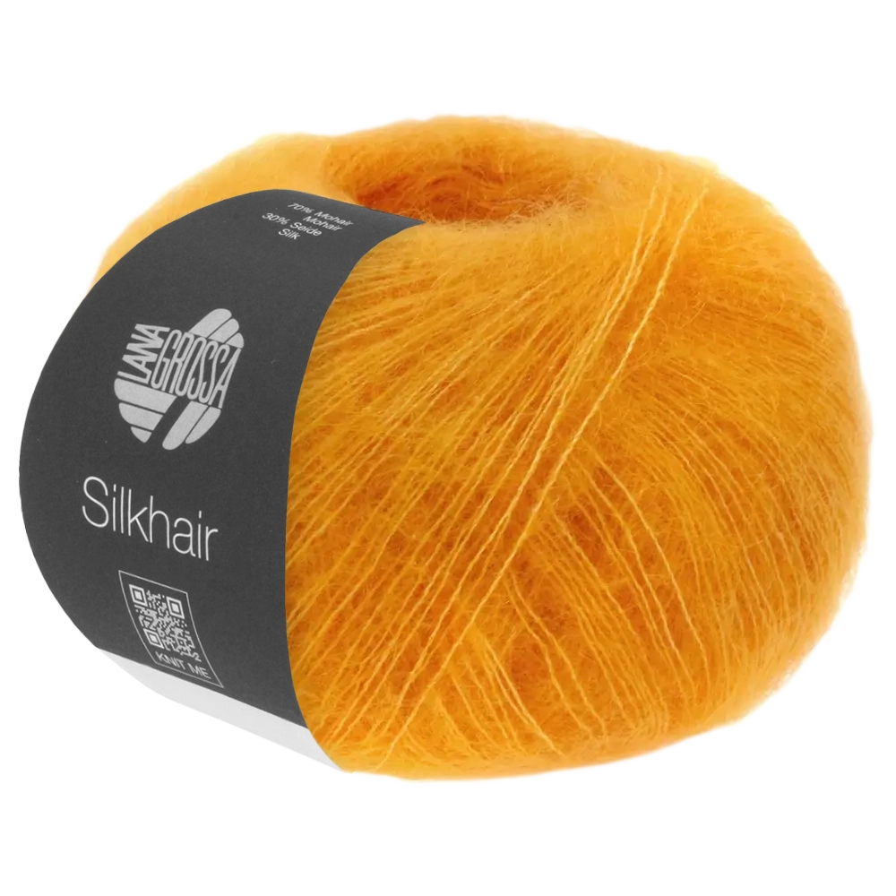 #Farbe_Lana Grossa Silkhair | 176 Goldgelb