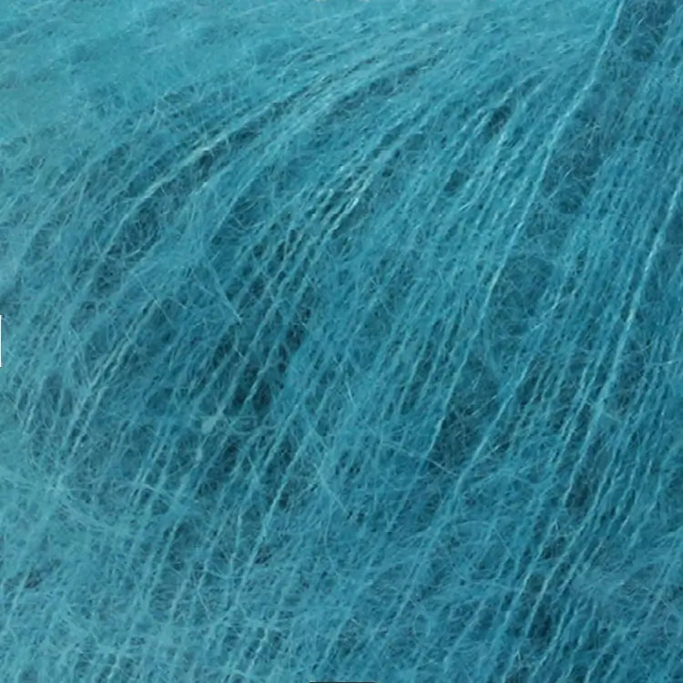 #Farbe_Lana Grossa Silkhair | 203 Azurblau