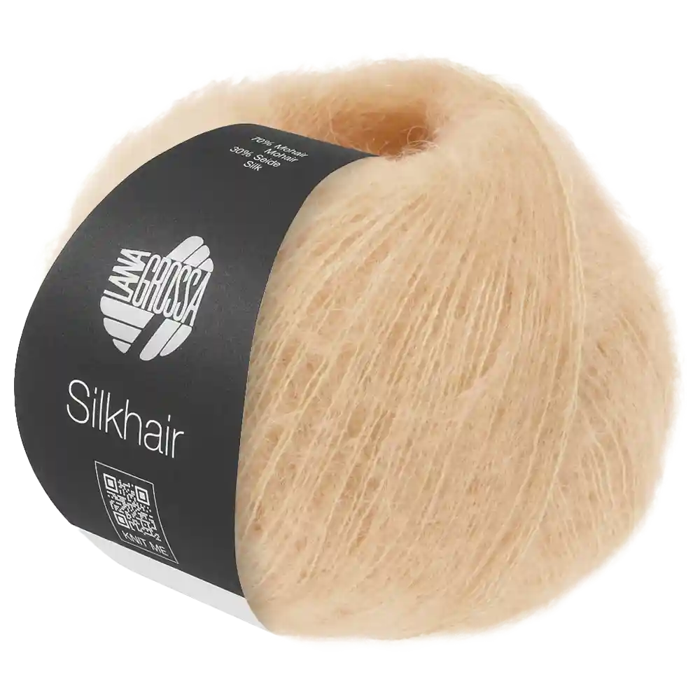 #Farbe_Lana Grossa Silkhair | 213 Puderbeige