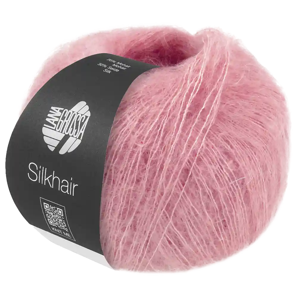 #Farbe_Lana Grossa Silkhair | 214 Nelkenrosa