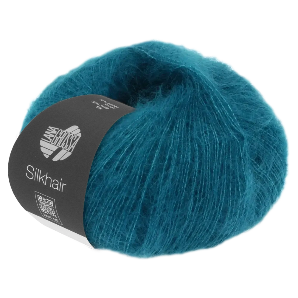 #Farbe_Lana Grossa Silkhair | 23 Petrol