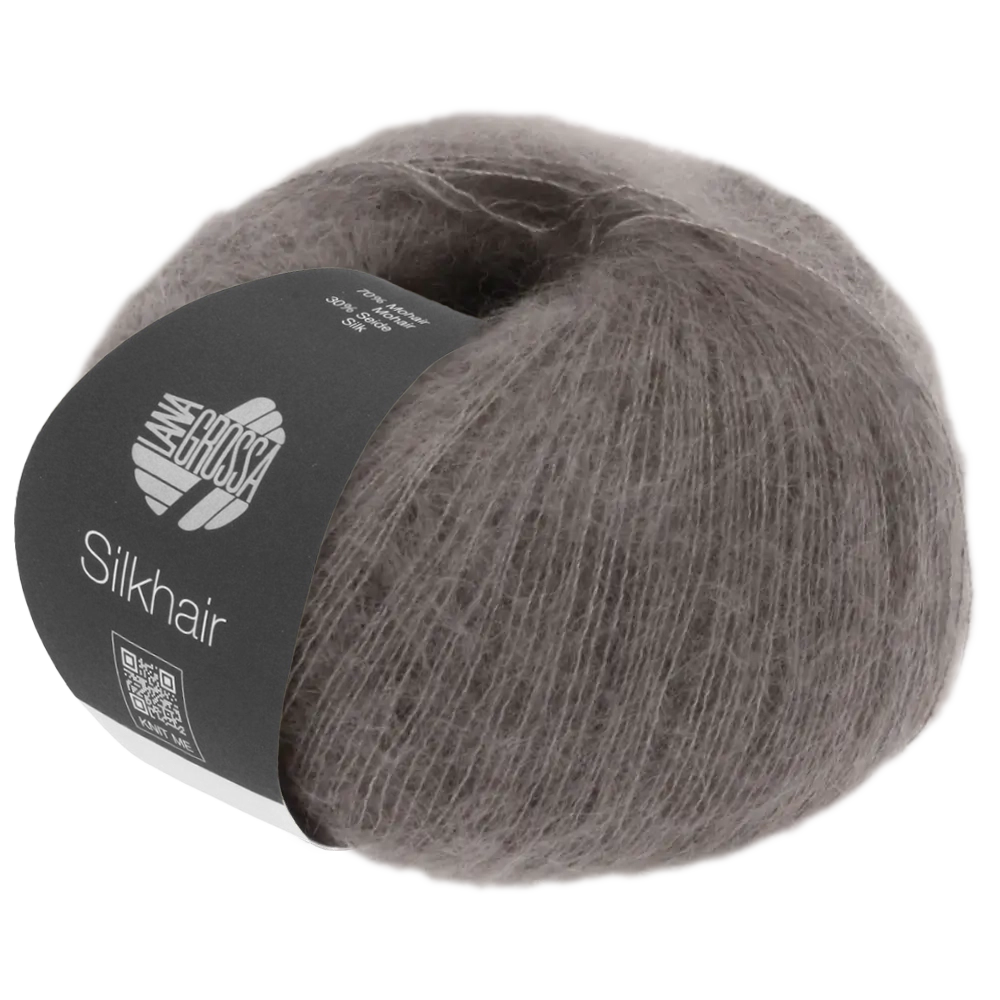 #Farbe_Lana Grossa Silkhair | 35 Taupe