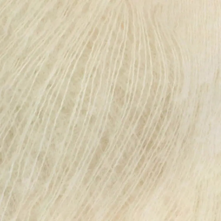 #Farbe_Lana Grossa Silkhair | 58 Perlweiß