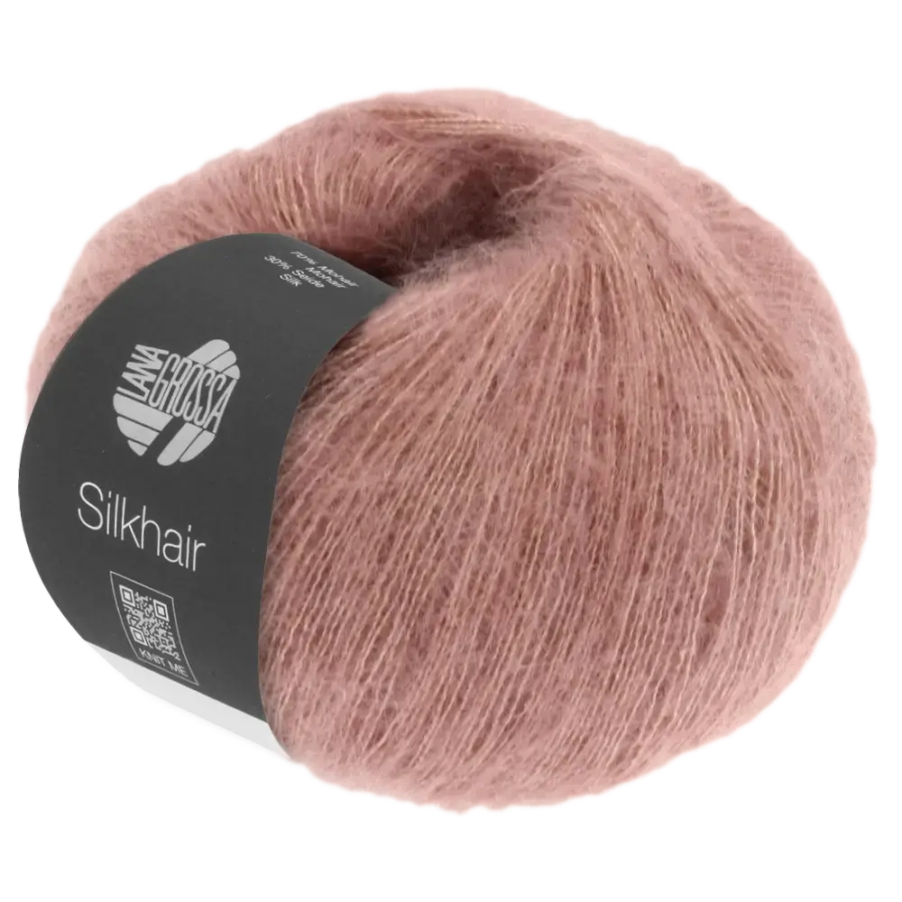 #Farbe_Lana Grossa Silkhair | 74 Rosenholz