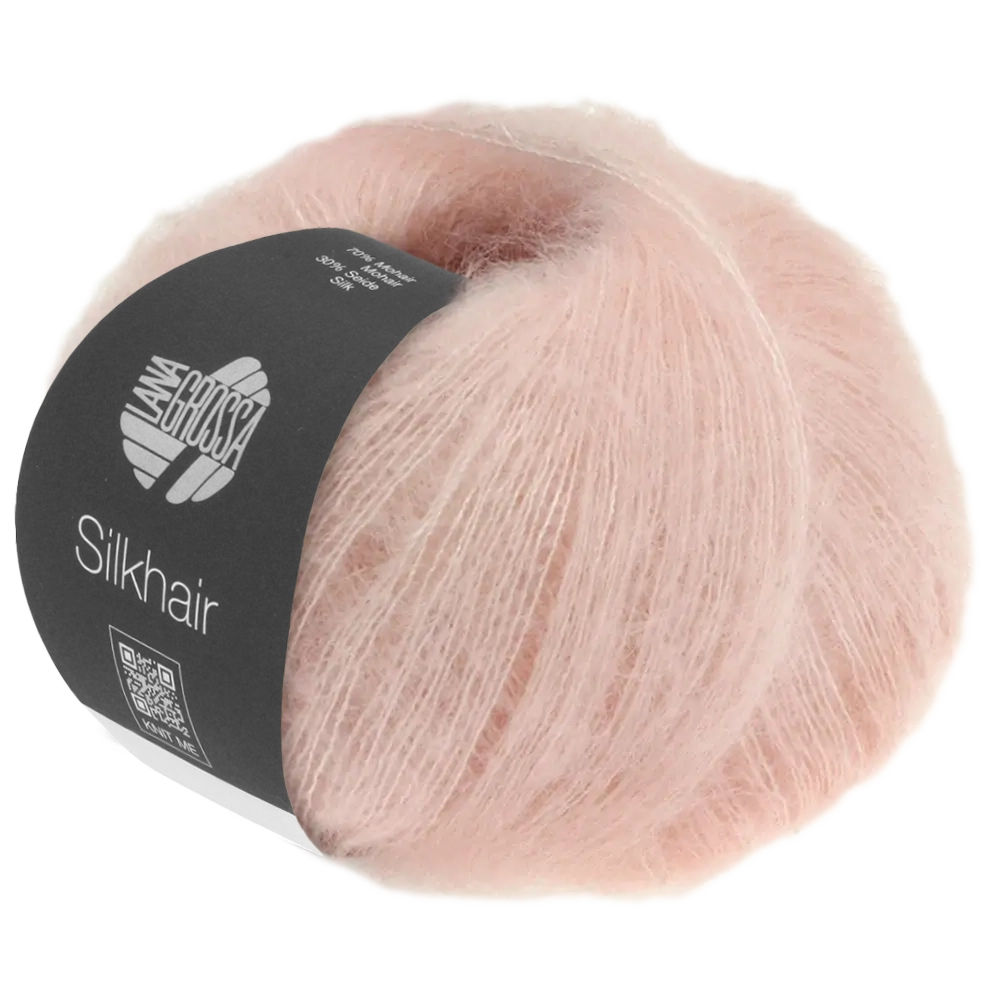 #Farbe_Lana Grossa Silkhair | 86 Puderrosa