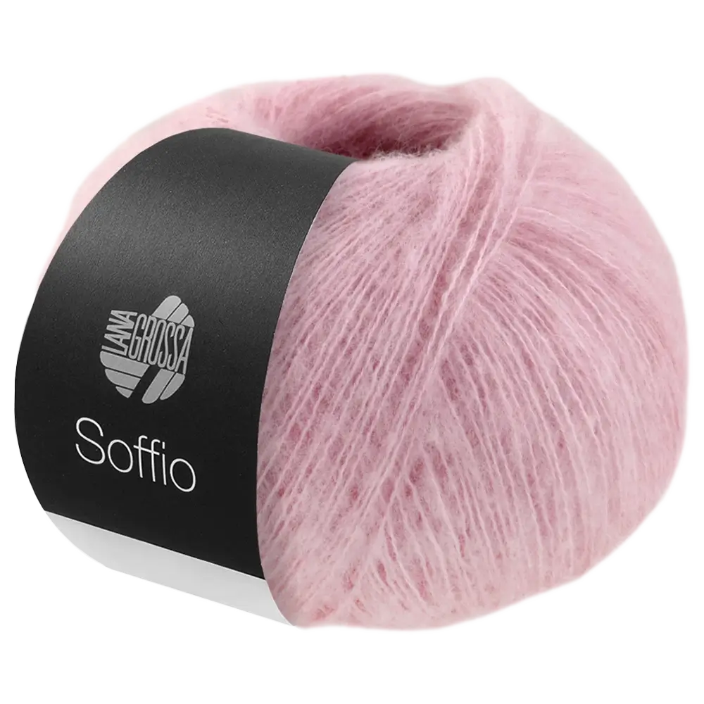 #Farbe_Lana Grossa Soffio | 01 Rosa