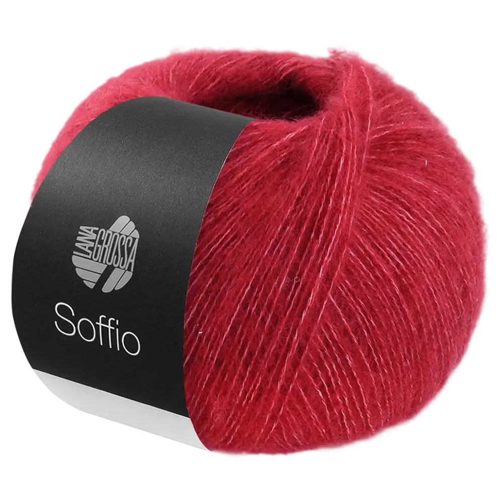 #Farbe_Lana Grossa Soffio | 03 Rot