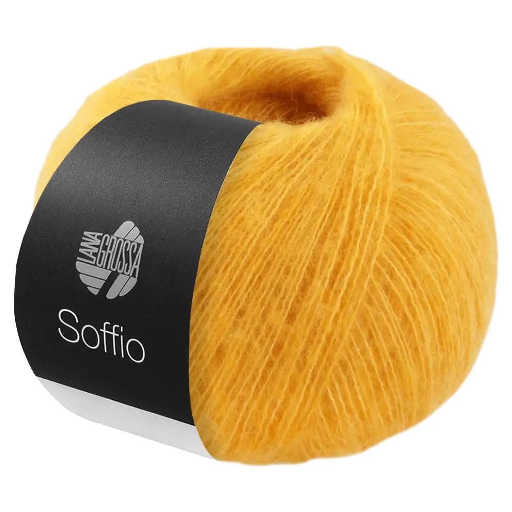 #Farbe_Lana Grossa Soffio | 07 Gelb