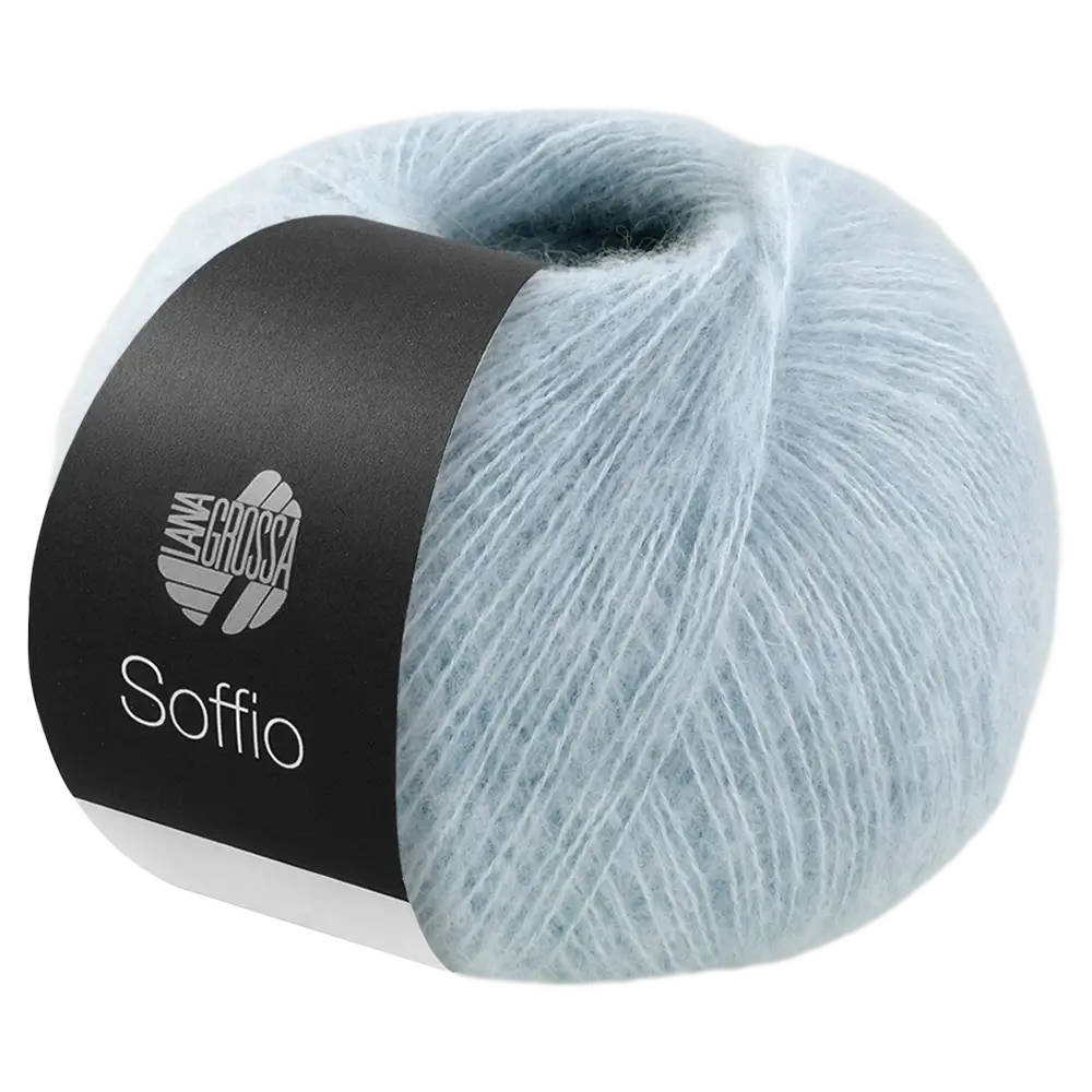 #Farbe_Lana Grossa Soffio | 13 Hellblau