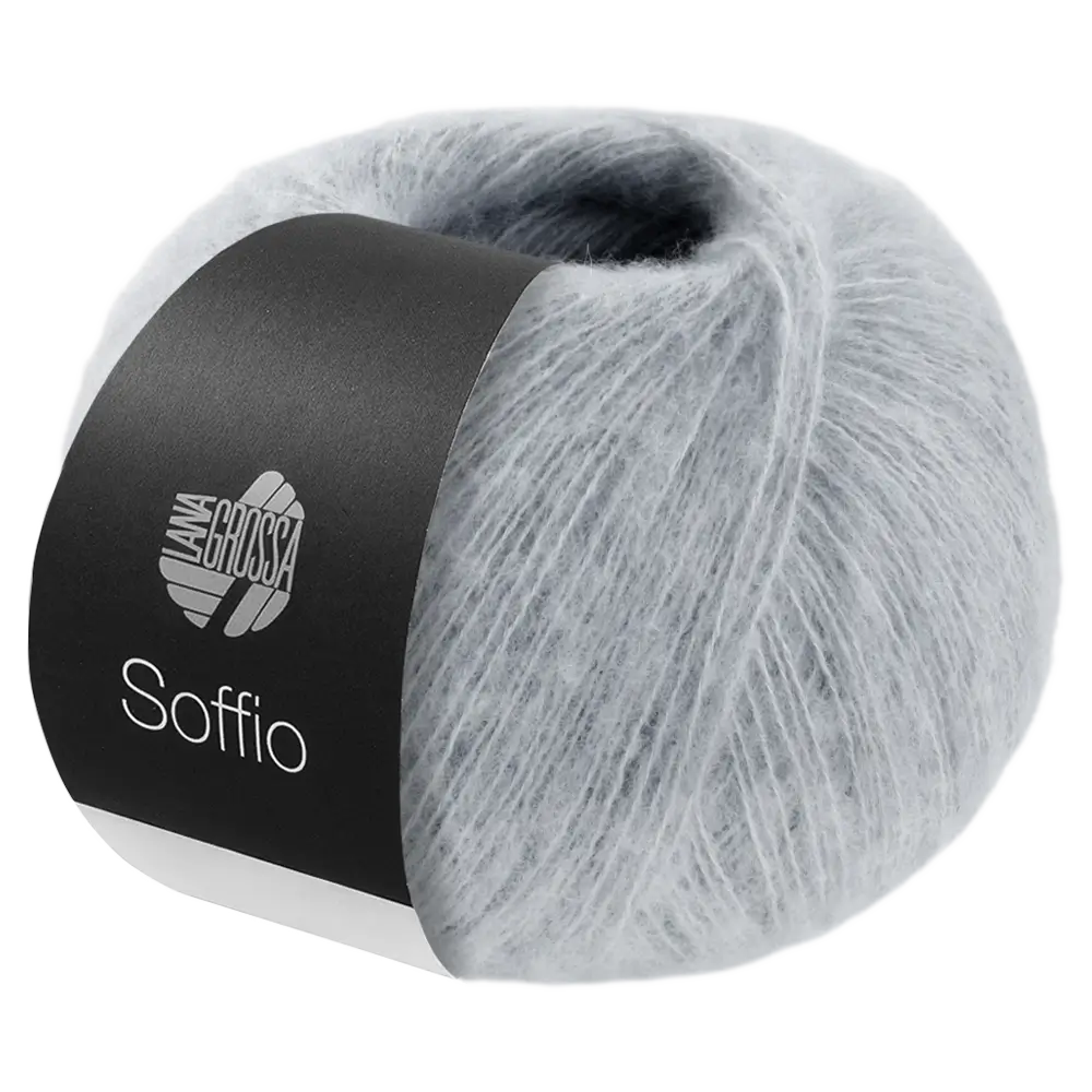 #Farbe_Lana Grossa Soffio | 15 Hellgrau