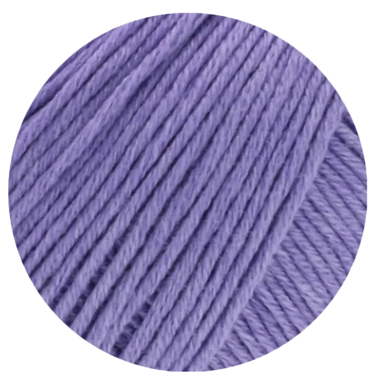 #Farbe_Lana Grossa Soft Cotton | 45 Violett