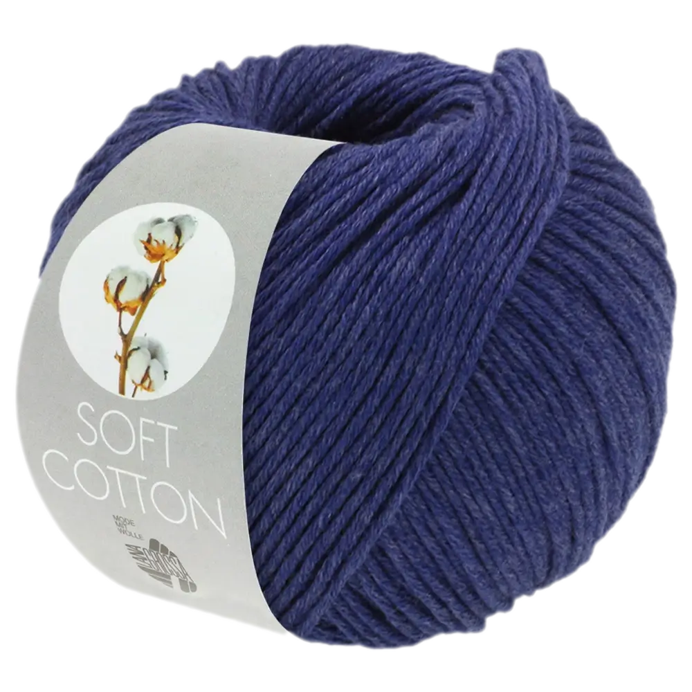 #Farbe_Lana Grossa Soft Cotton | 46 Marine