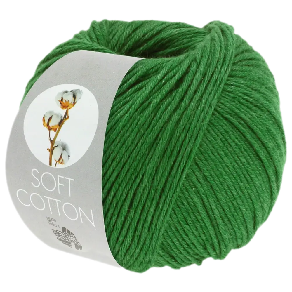 #Farbe_Lana Grossa Soft Cotton | 51 Jadegrün