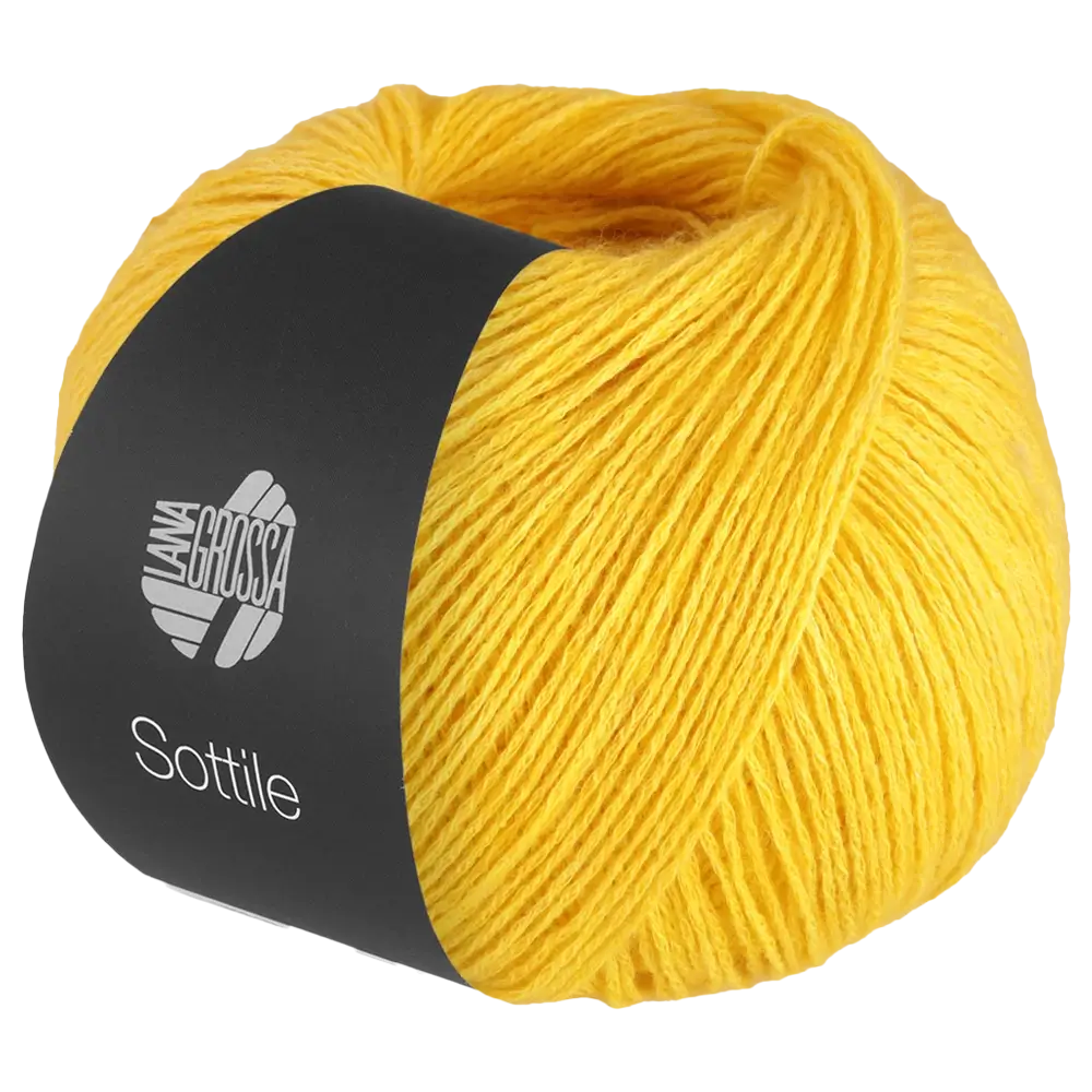 #Farbe_Lana Grossa Sottile | 01 Gelb