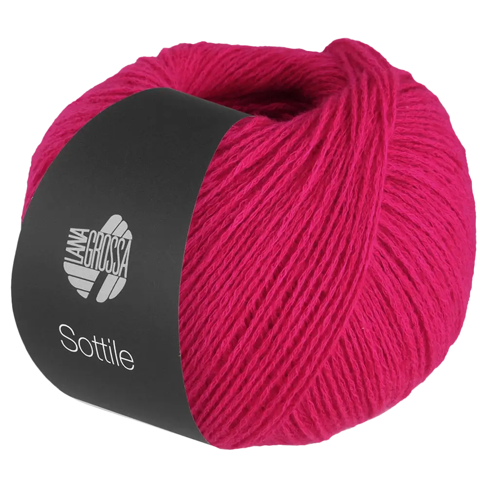 #Farbe_Lana Grossa Sottile | 05 Himbeerrot