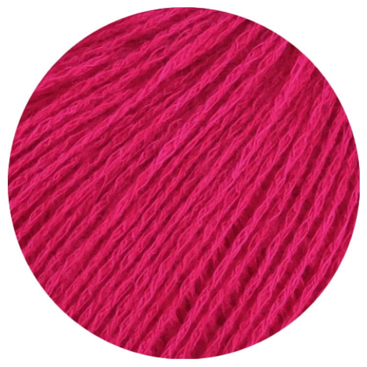 #Farbe_Lana Grossa Sottile | 05 Himbeerrot