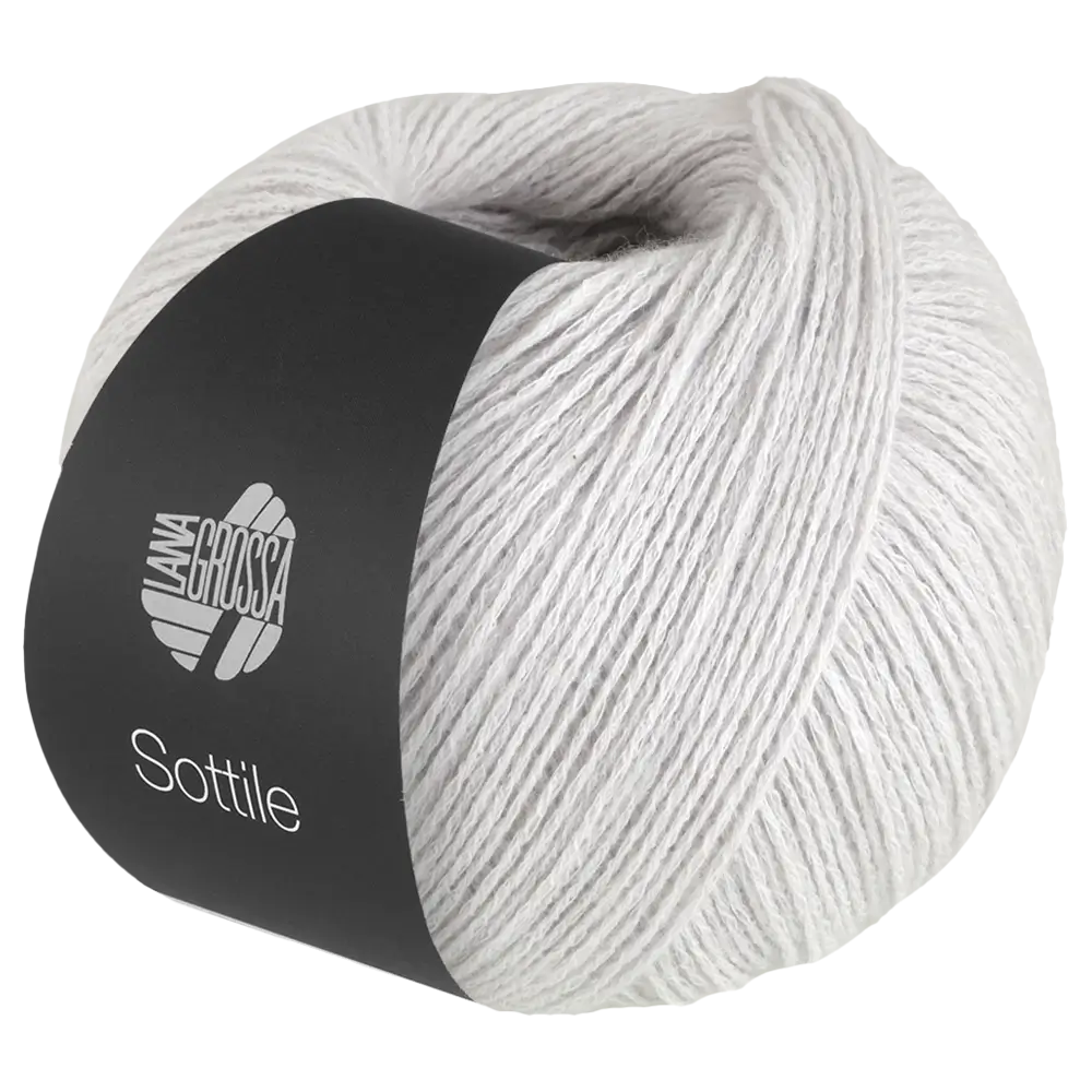 #Farbe_Lana Grossa Sottile | 15 Silbergrau