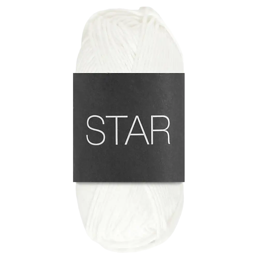 #Farbe_Lana Grossa Star | 110 Rohweiß