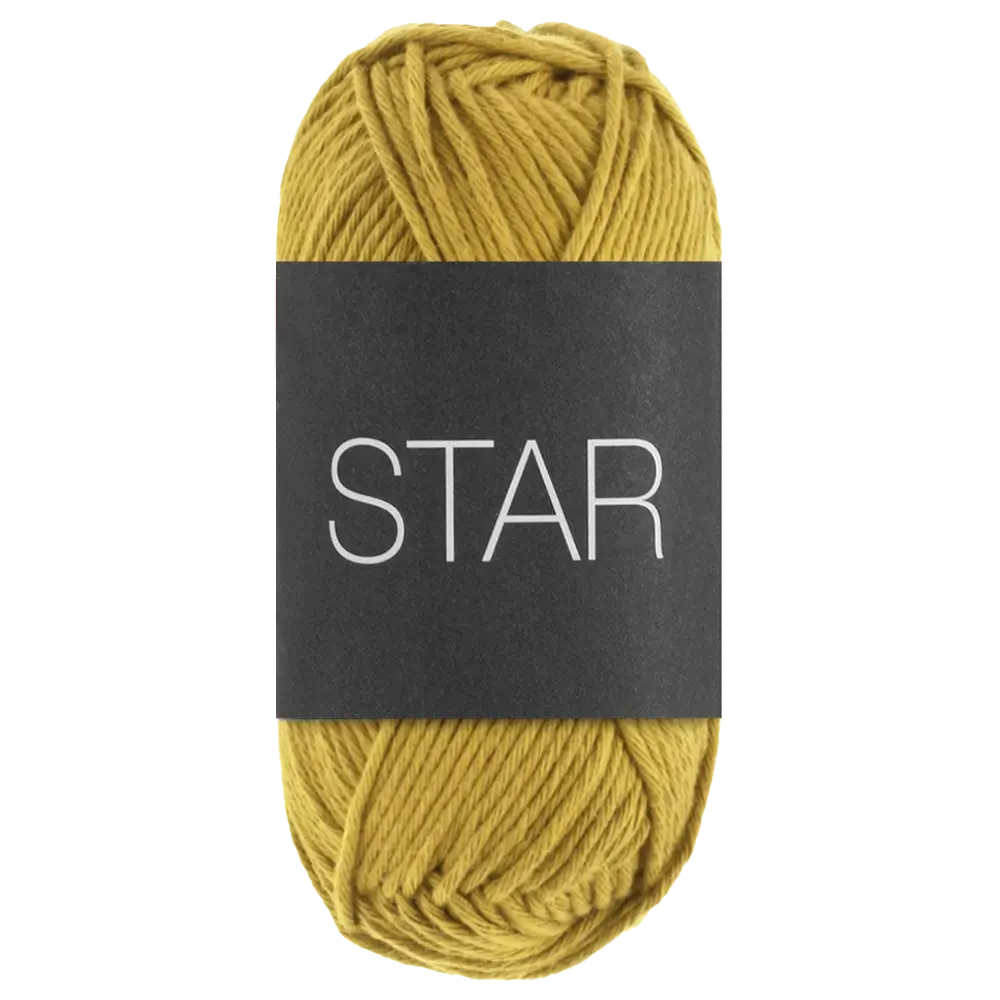 #Farbe_Lana Grossa Star | 74 Sandgelb