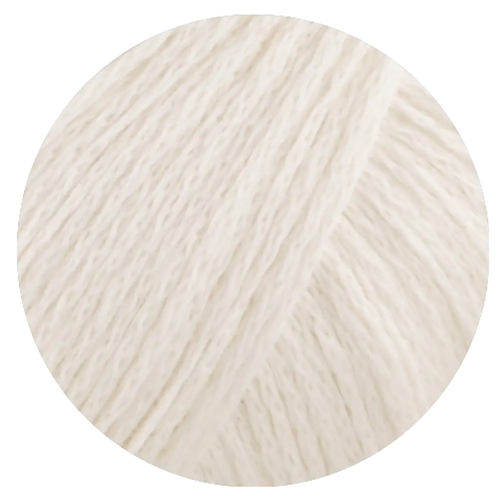 #Farbe_Lana Grossa Summer Cashmere | 01 Weiß