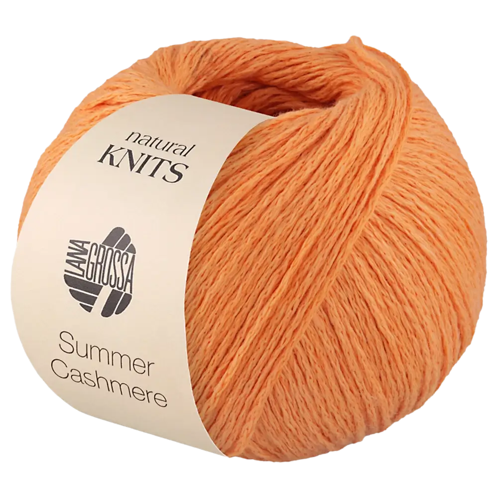#Farbe_Lana Grossa Summer Cashmere | 03 Orange