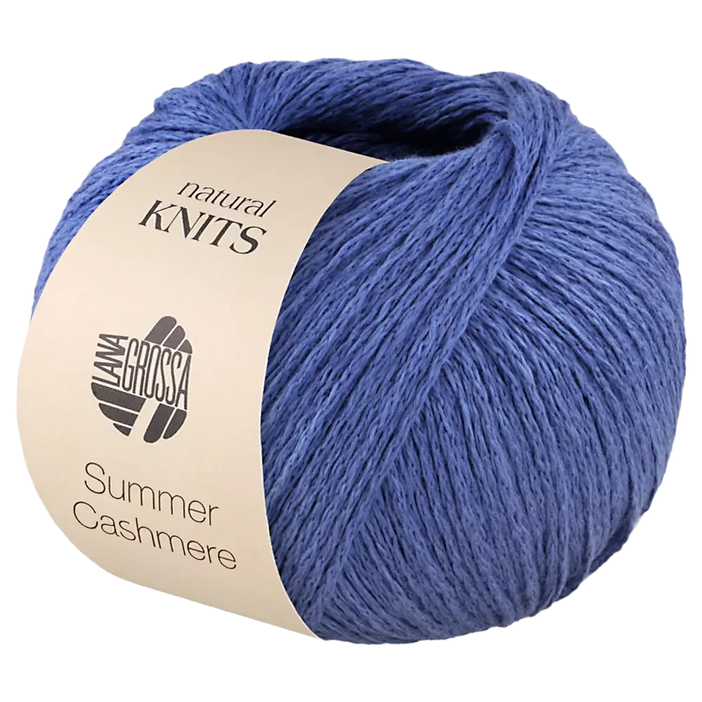 #Farbe_Lana Grossa Summer Cashmere | 11 Blau