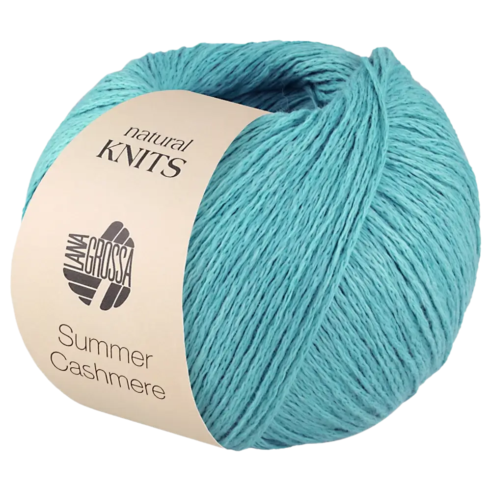 #Farbe_Lana Grossa Summer Cashmere | 13 Türkis