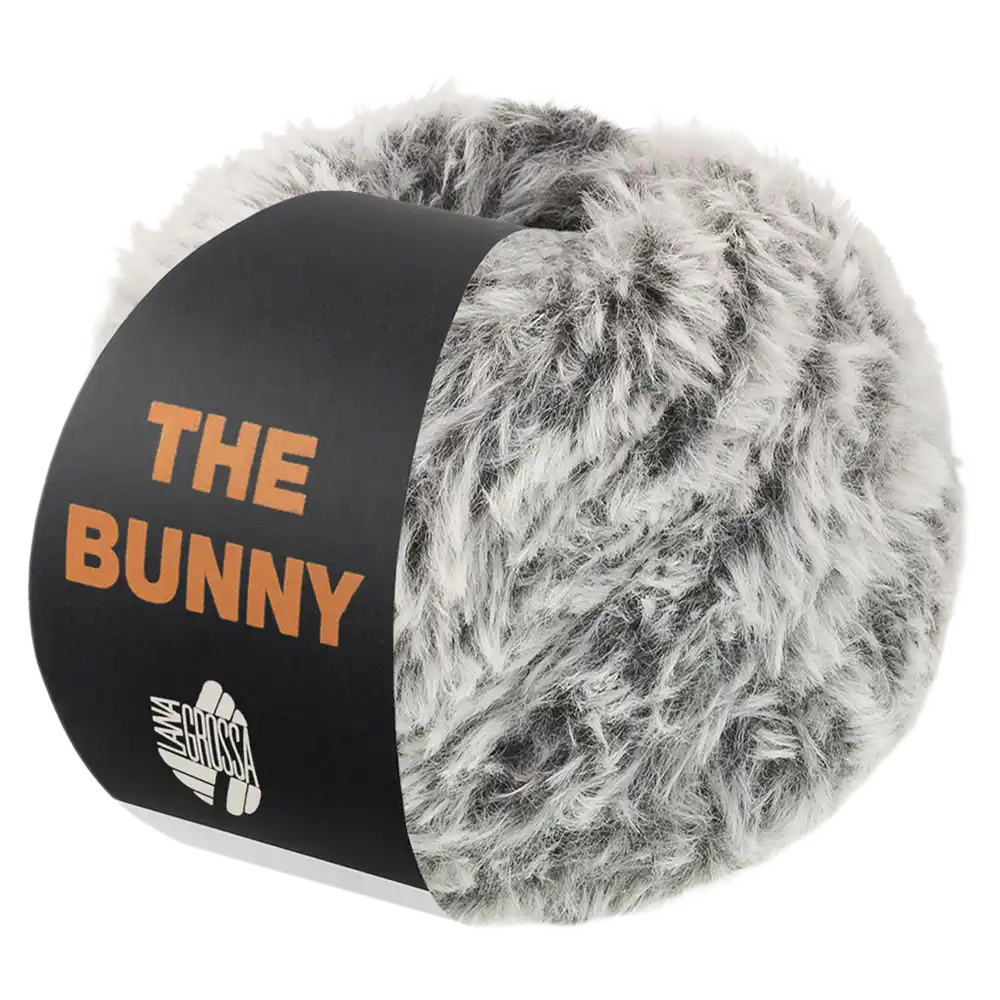 #Farbe_Lana Grossa The Bunny | 07 Hellgrau-Dunkelgrau