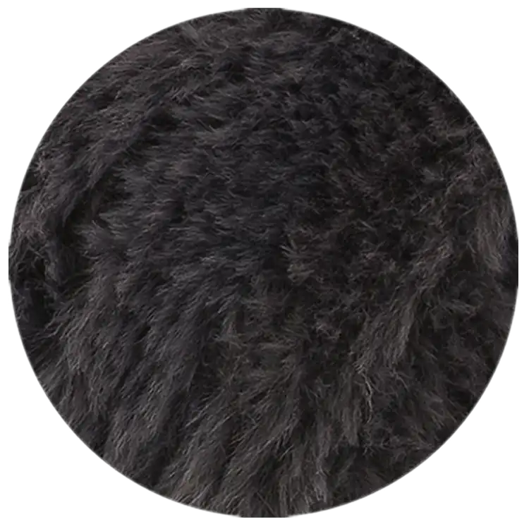 #Farbe_Lana Grossa The Bunny | 08 Dunkelgrau
