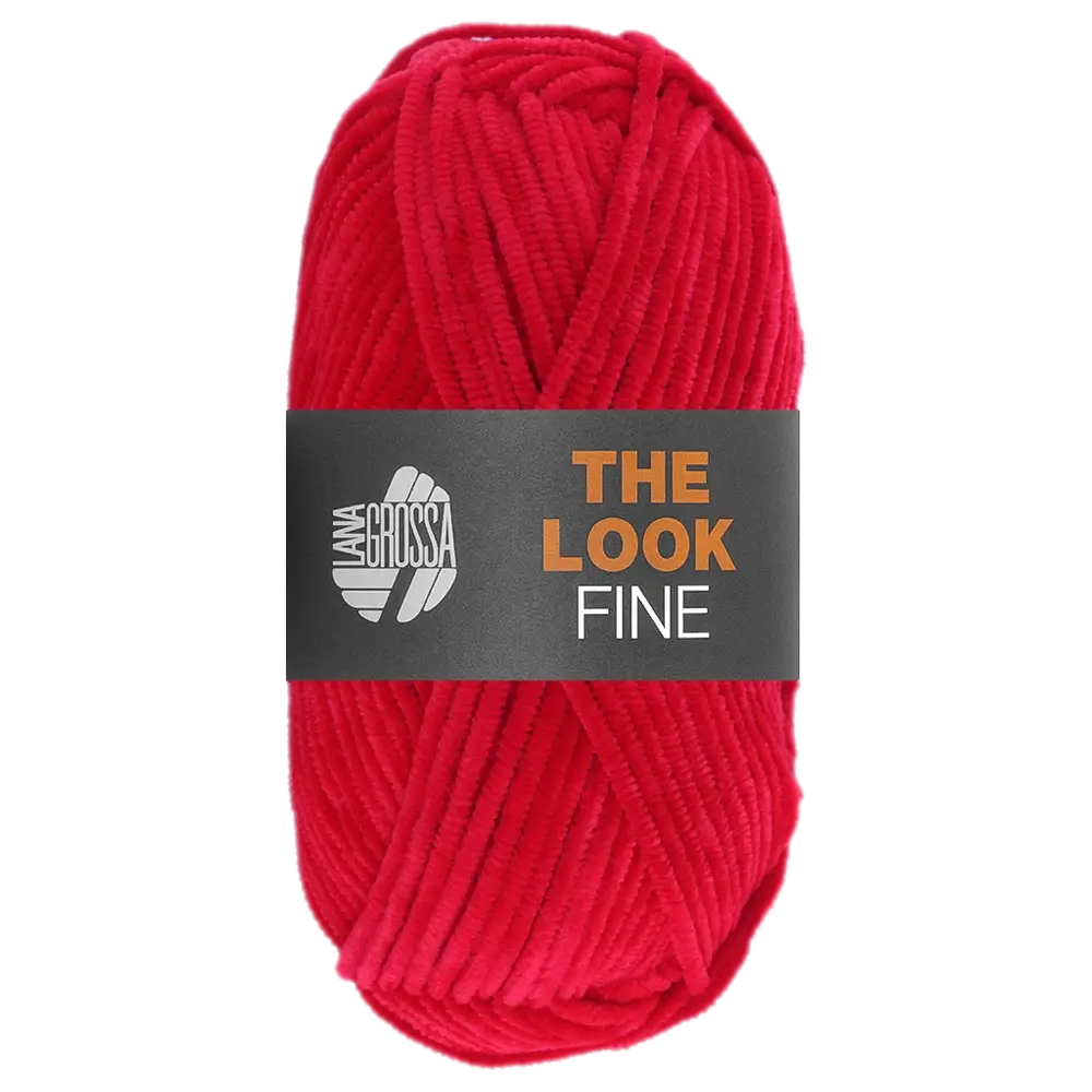 #Farbe_Lana Grossa The Look Fine | 106 Rot